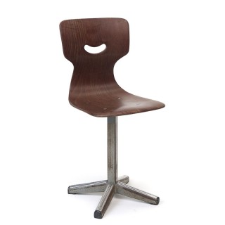 Industrial vintage children's chair from Galvanitas