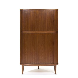 Vintage Deense hoekkast ontwerp Skovmand & Andersen