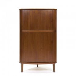 Vintage Danish corner cabinet design Skovmand & Andersen