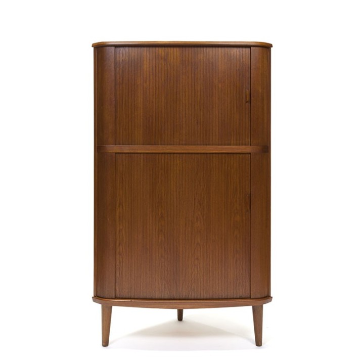 Vintage Danish corner cabinet design Skovmand & Andersen
