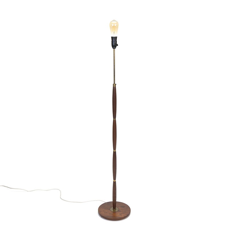 vintage danish floor lamp