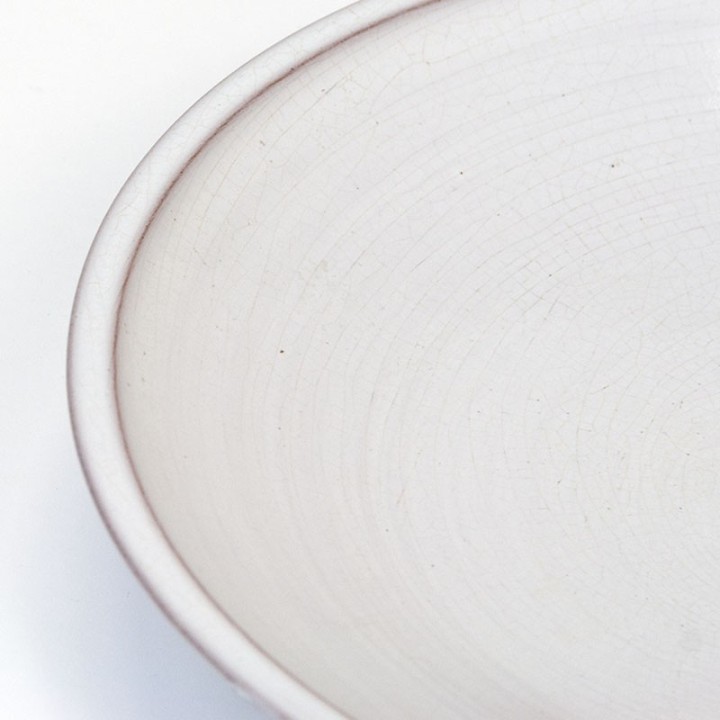 Vintage aardewerken schaal van Mobach