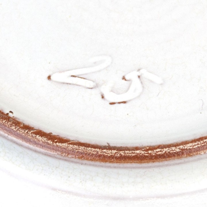 Vintage aardewerken schaal van Mobach