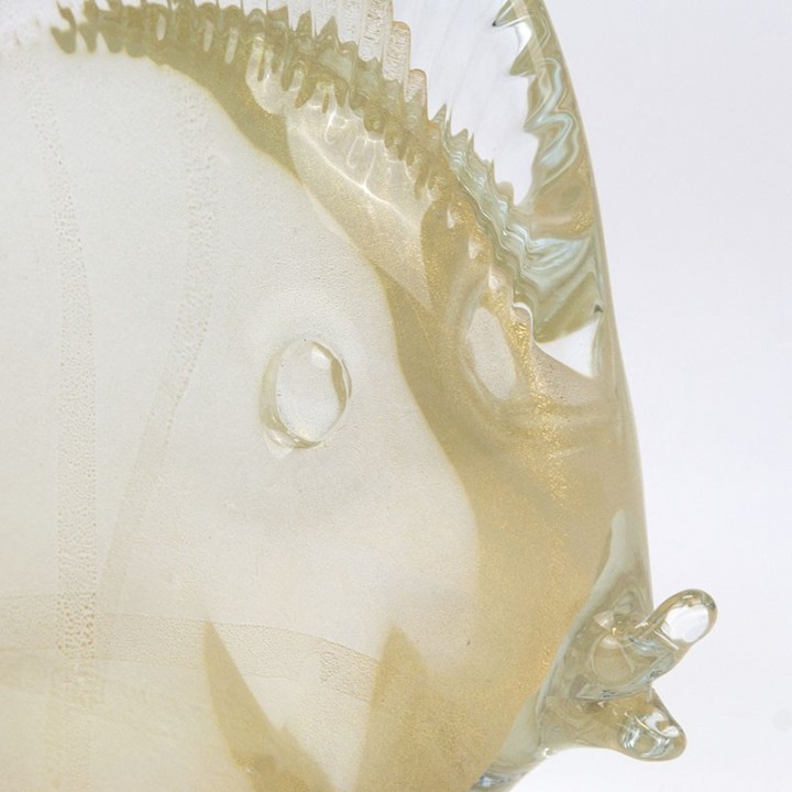 Decoratieve Italiaanse glazen vintage vis