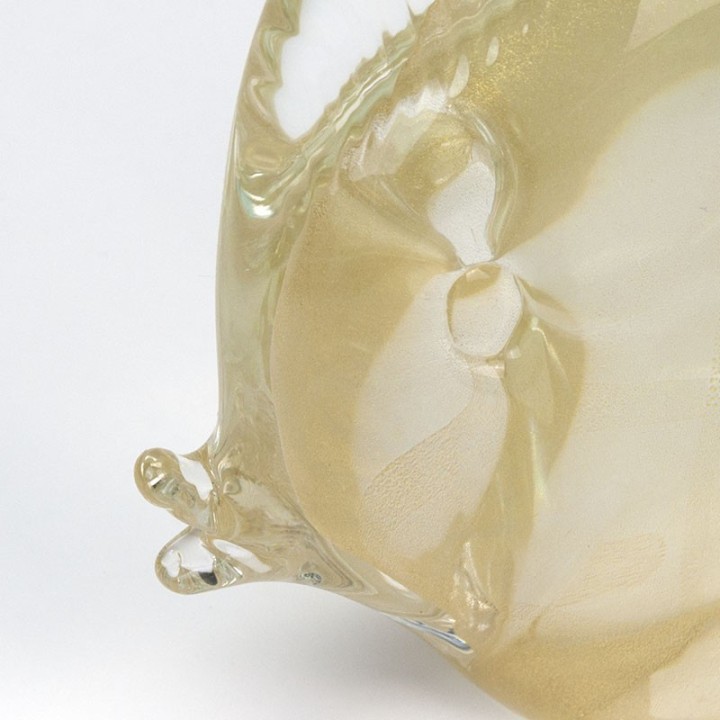 Decoratieve Italiaanse glazen vintage vis