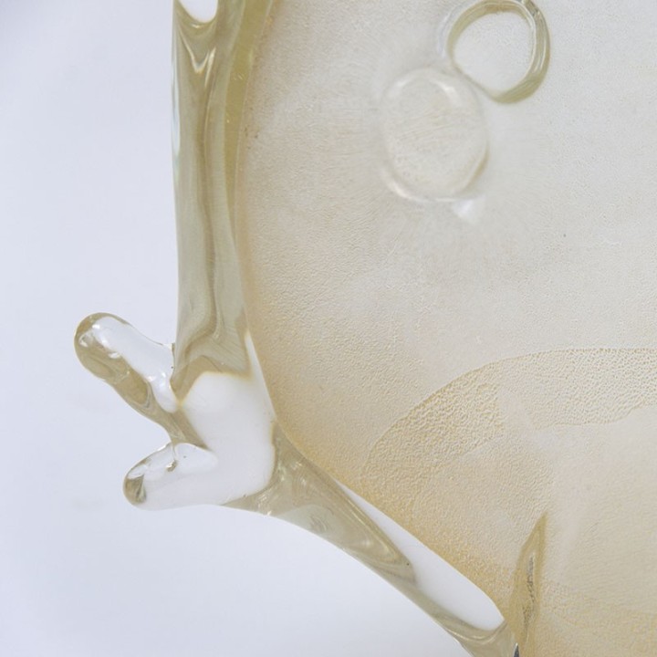 Decoratieve Italiaanse glazen vintage vis