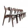 Set of 6 vintage model 310 chairs by Erik Buck