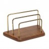 Teak Danish vintage letter holder