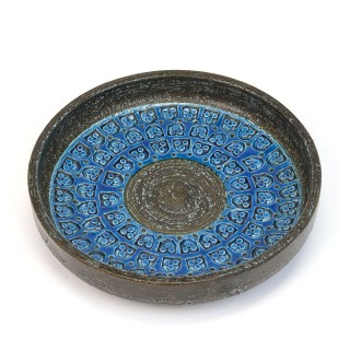 Italian earthenware vintage bowl design Aldo Londi