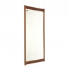 Danish teak mirror from the AM-spejle factory Silkeborg