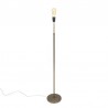 Brass minimalist vintage Danish floor lamp