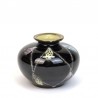 Small black vintage miniature vase