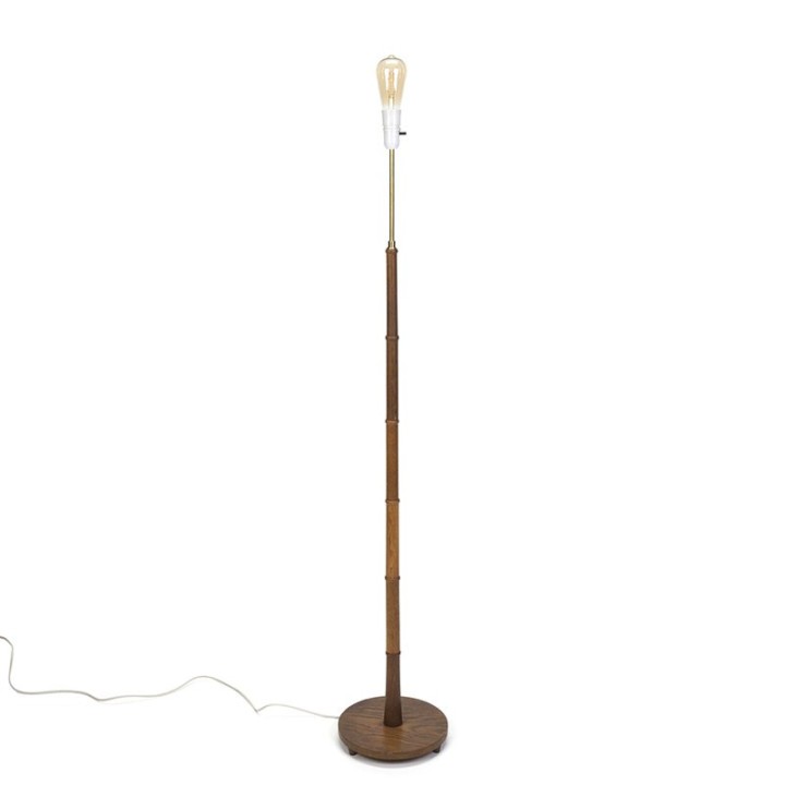 Danish floor lamp in teak vintage model
