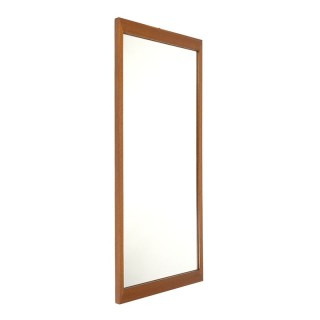 Deense design spiegel vintage Omann Jun model 10 in teak