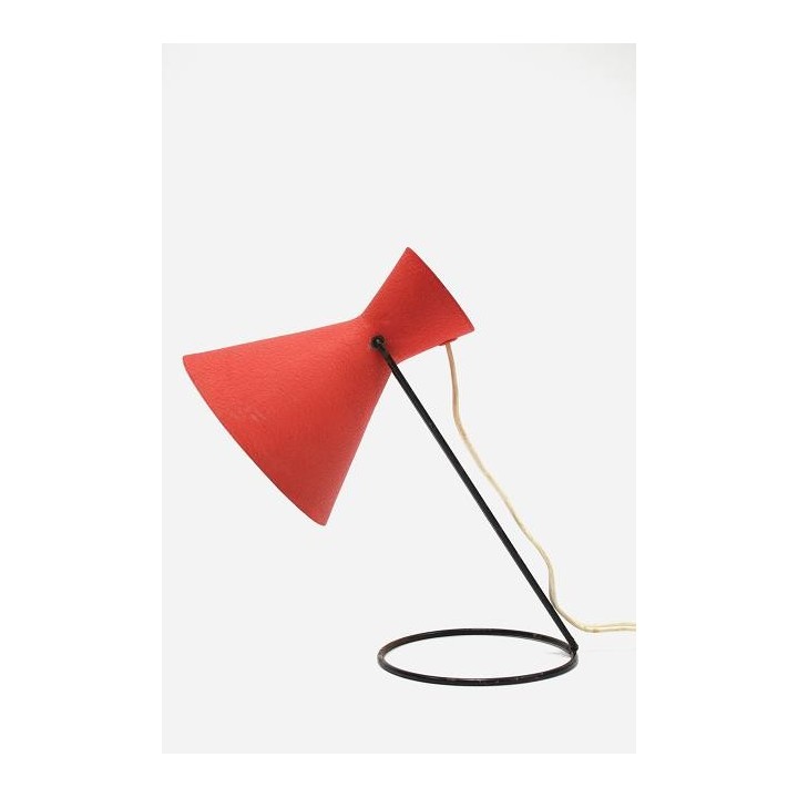 Table lamp 1950's/ 60's on a round base - Retro Studio