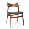 Erik Buck model 301 vintage teak dining table chair