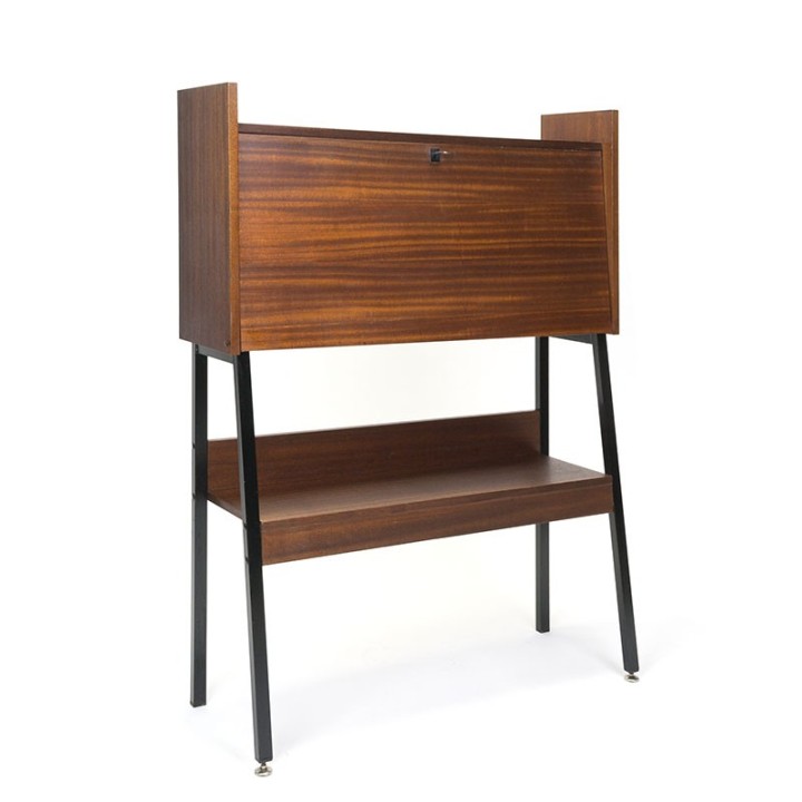 Vintage secretaire by Simpla Lux in teak