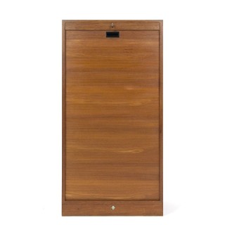 Danish Bjerringbro Møbelfabrik vintage filing cabinet in teak