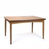 Vintage Danish dining table in teak design Poul M. Volther