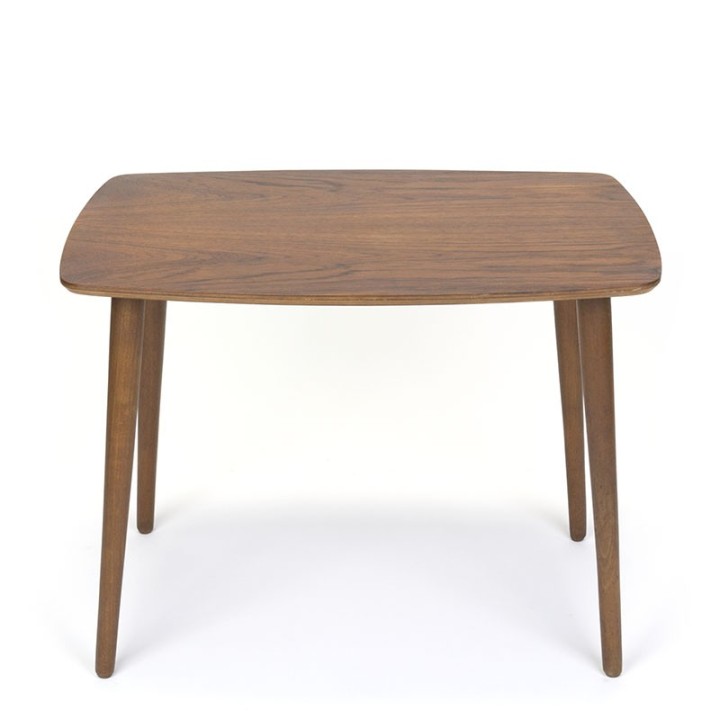 Teakhouten Deense bijzet- of salontafel vintage