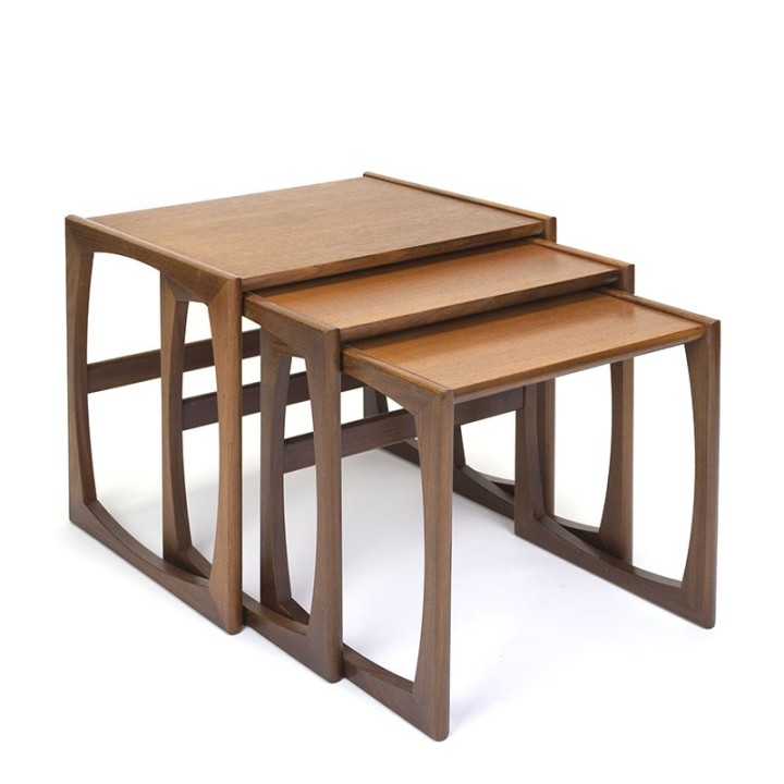 Teak vintage Gplan side tables