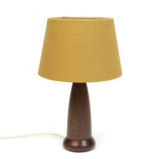 Danish vintage table lamp with teak base