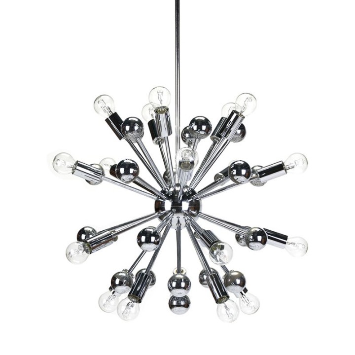 Chrome vintage sputnik from the sixties