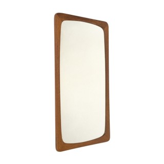 Danish vintage mirror with organic design