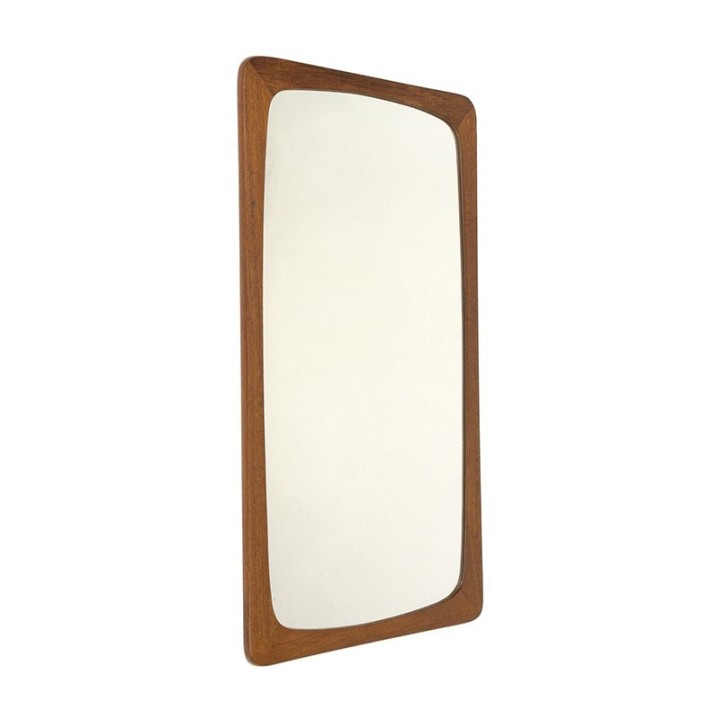 Danish vintage mirror with organic design