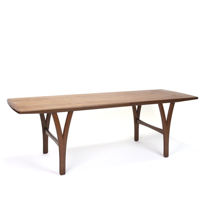 Teak Danish vintage mid century coffee table