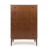 Mid-century Danish vintage chest of drawers in teak