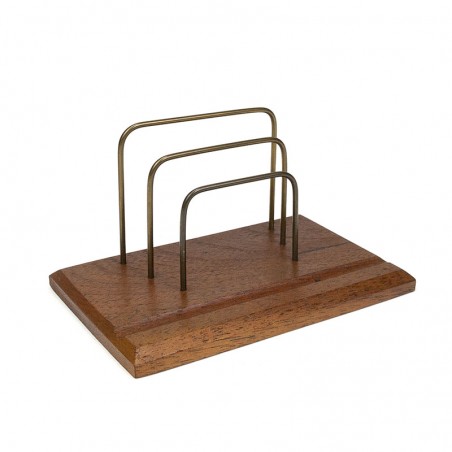 Vintage Danish letter holder from the fifties