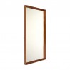 Vintage mirror in teak wooden frame from Denmark