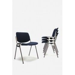 Castelli chair dark blue set of 4