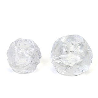 Vintage Kosta Boda Snowball set of tealight holders