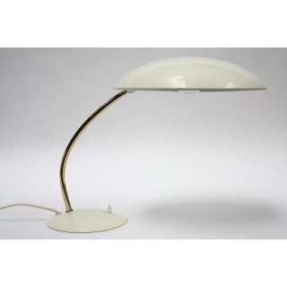 Desklamp with cream colored shade - Retro Studio