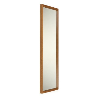 Vintage oak mirror design Kai Kristiansen model 114