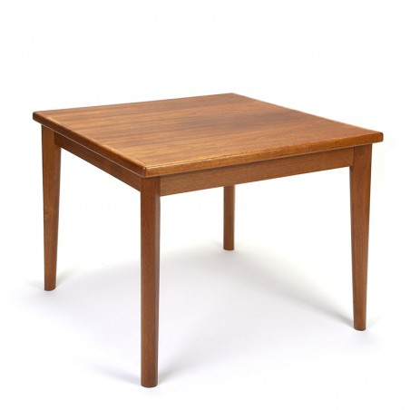 Danish square small vintage dining table from BRDR. Furbo