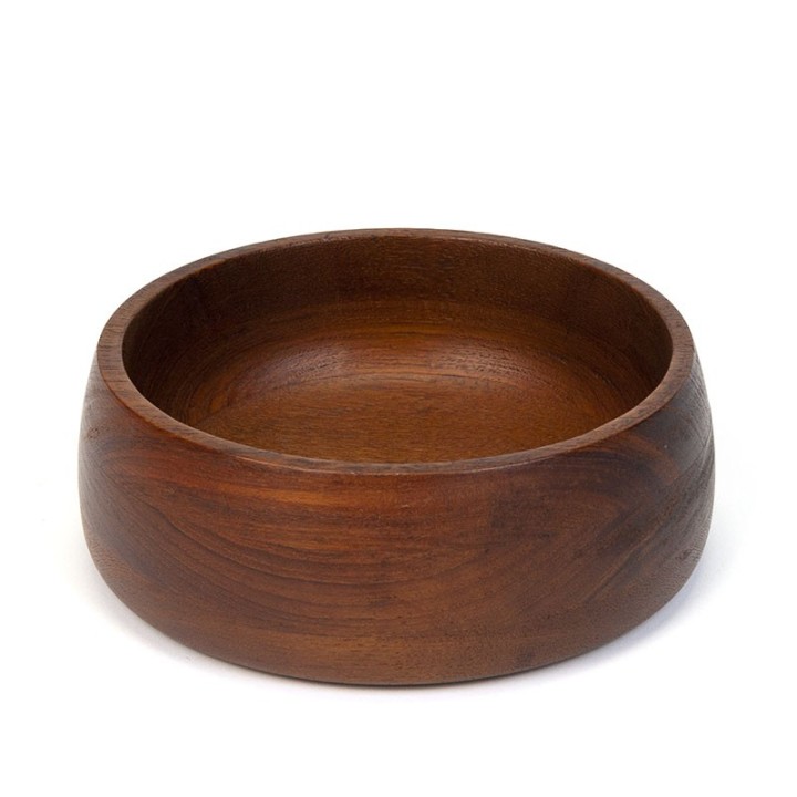 Danish vintage teak salad bowl