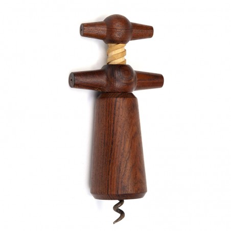 Danish teak vintage corkscrew