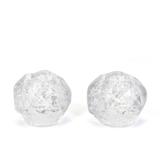 Kosta Boda vintage set of 2 tea light holders