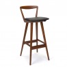 Danish vintage design bar stool design H. Rosengren Hansen