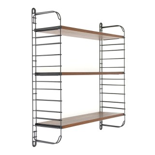 Teakhouten vintage wandsysteem van Tomado