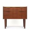 Small model Danish vintage chest of drawers