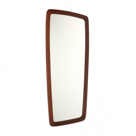 Organically designed Danish vintage mirror