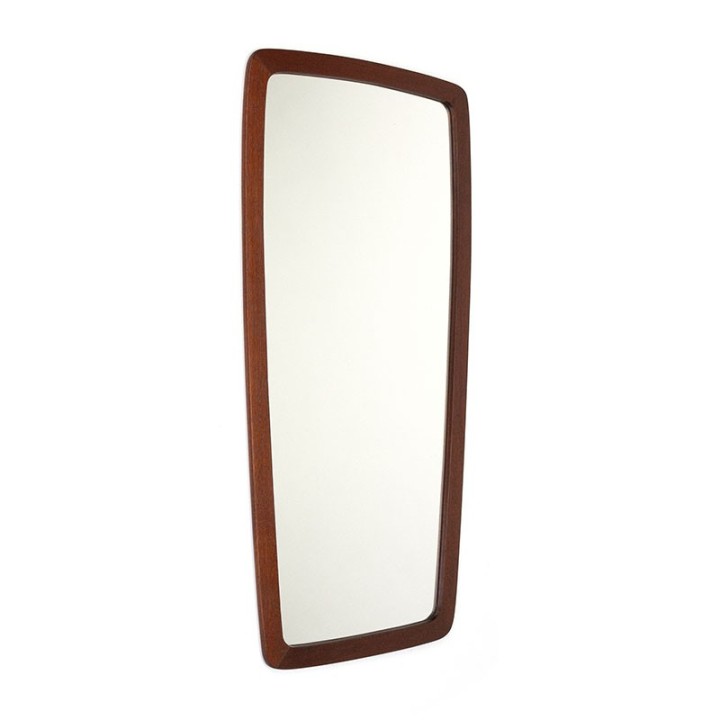 Organically designed Danish vintage mirror