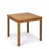 Teak square vintage Danish side table