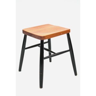 Houten kruk - Retro Studio