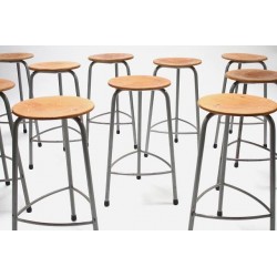 Industrial stool by Ahrend