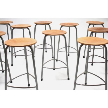 Industrial stool by Ahrend
